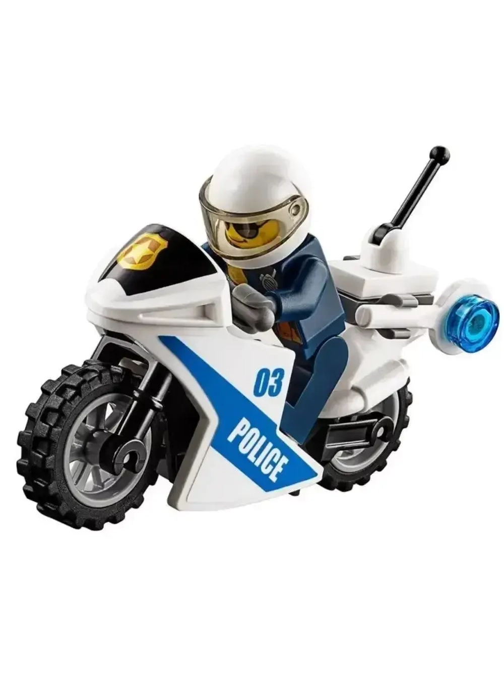 Конструктор Сити Полицейский Мобильный командный центр