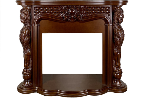 Каминокомплект Castle - Темный дуб с очагом Symphony 30'' DF3020-INT