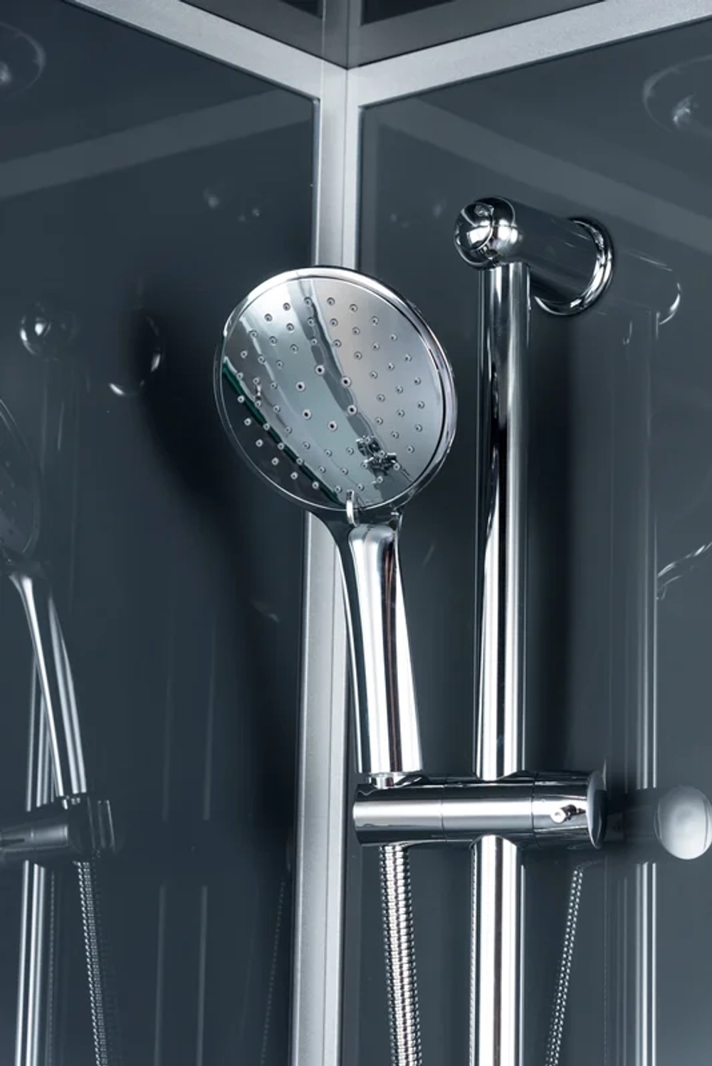 Душевая кабина Esbano (Эсбано) ESG-100CR, с низким поддоном, 100х100х210