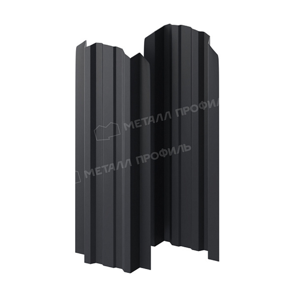 Штакетник металлический МП LАNE 16,5х99