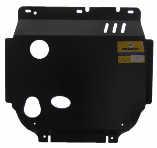 Защита картера Двигателя, КПП. 2 мм, Сталь. для Suzuki Swift 2005-2010 MOTODOR.02410