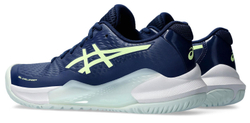 Женские теннисные кроссовки Asics Gel-Challenger 14 - blue expanse/illuminate yellow