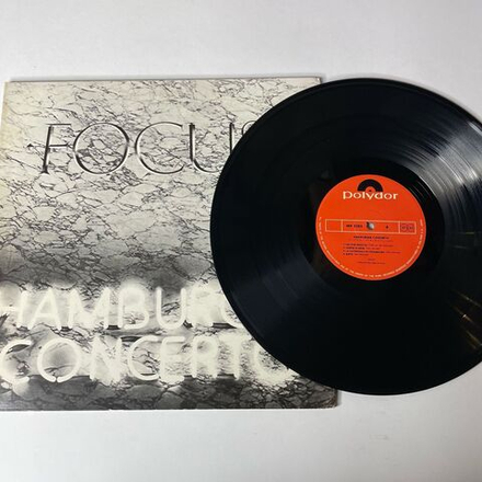 Винтажная виниловая пластинка LP Focus Hamburger Concerto (Japan 1974) (Obi) La Cathedrale De Strasbourg