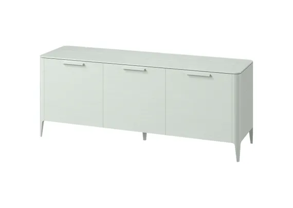 Тумба Type oak 3 двери ширина 180 см (белый)
