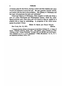 History of Philosophy, From Thales to the Present Time. Volume 1 | Friedrich Ueberweg