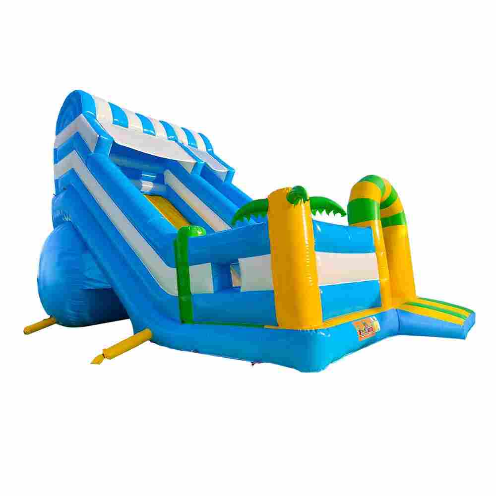 Коммерческий надувной батут-горка «Волна – 2», 9*5*7 м