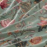 Простыня на резинке IKEA NASSELKLOCKA (НАССЕЛКЛОКА), Зеленый с рисунком, 180х200 см