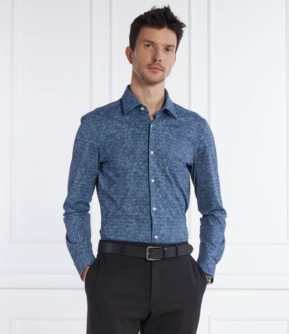 Рубашка P-HANK BOSS BLACK - темно-синий(50513462)