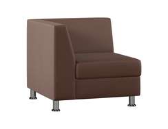 Секция с подлокотником одноместная правая MC-1P.01(R) экокожа Oregon 26