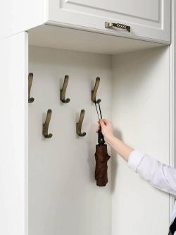 Прихожая Ливерпуль 13.21 Белый/Ясень ваниль