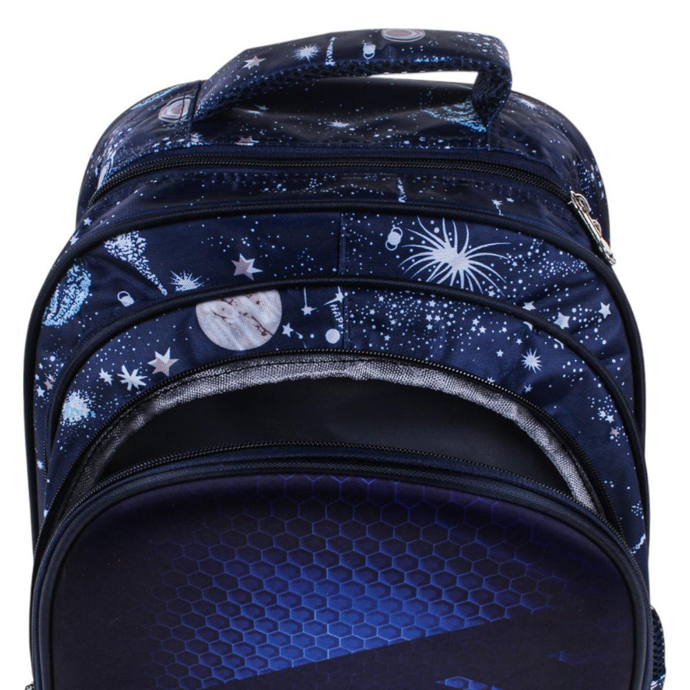 Рюкзак "Скорость", 40*12*29см, анатом. спинка, 2 отд+ карман, боковые карманы