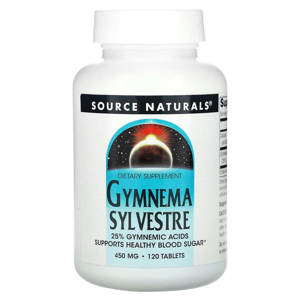 Source Naturals, Gymnema sylvestre, 120 таблеток