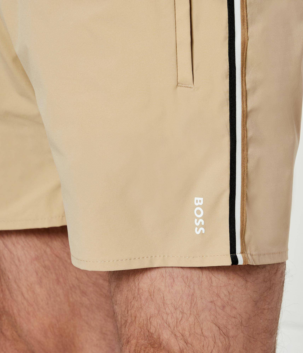 Шорты для плавания ICONIC BOSS BLACK - бежевый(50528291)