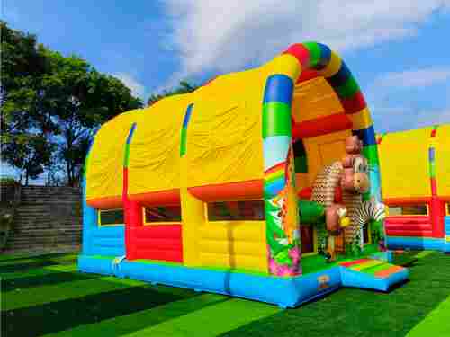 Коммерческий надувной батут «Страна Сафария 3» 8*6*6 м