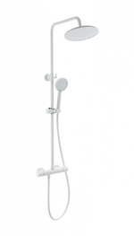 Душевая система с термостатом WONZON & WOGHAND INN 4, Белый матовый (WW-B3047-A-MW)
