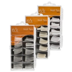 Irisk Типсы натуральные с узкой контактной зоной, 100 шт