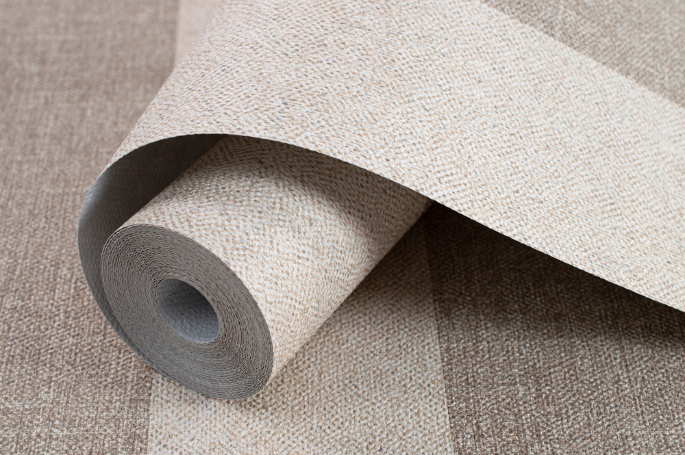 обои на кухню в полоску