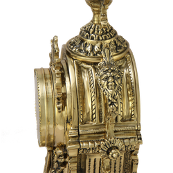 Bello De Bronze Каминные часы с канделябрами "Пинья"