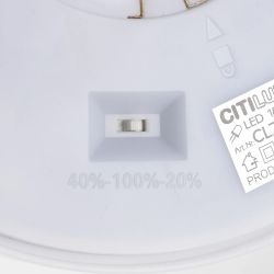 Citilux ETALON CL750240 LED Светильник с подсветкой Белый+Бук