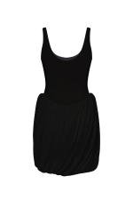 Платье мини с буфом