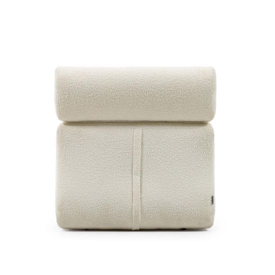 Кресло Club из белой ткани букле Испания Lа Forma