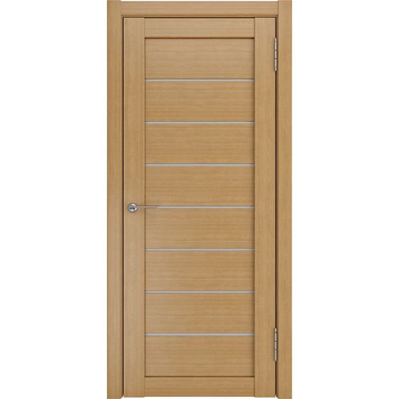 Купить Межкомнатная дверь экошпон Legend ЛУ-7 орех стекло матовое