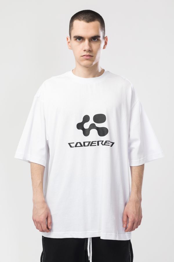 Футболка Over T Codeman белая - фото 1