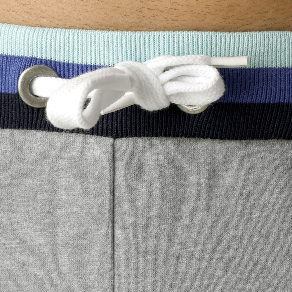 Мужские теннисные шорты Quiet Please Ocean Cotton Shorts Men - Grey, Blue