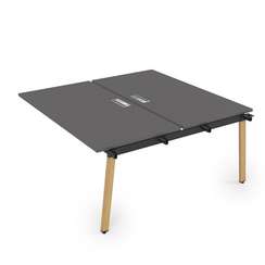 10БДС.285 Стол системы Бенч, сдвоенный, на 2 рабочих места - средний (1800*1635*750)