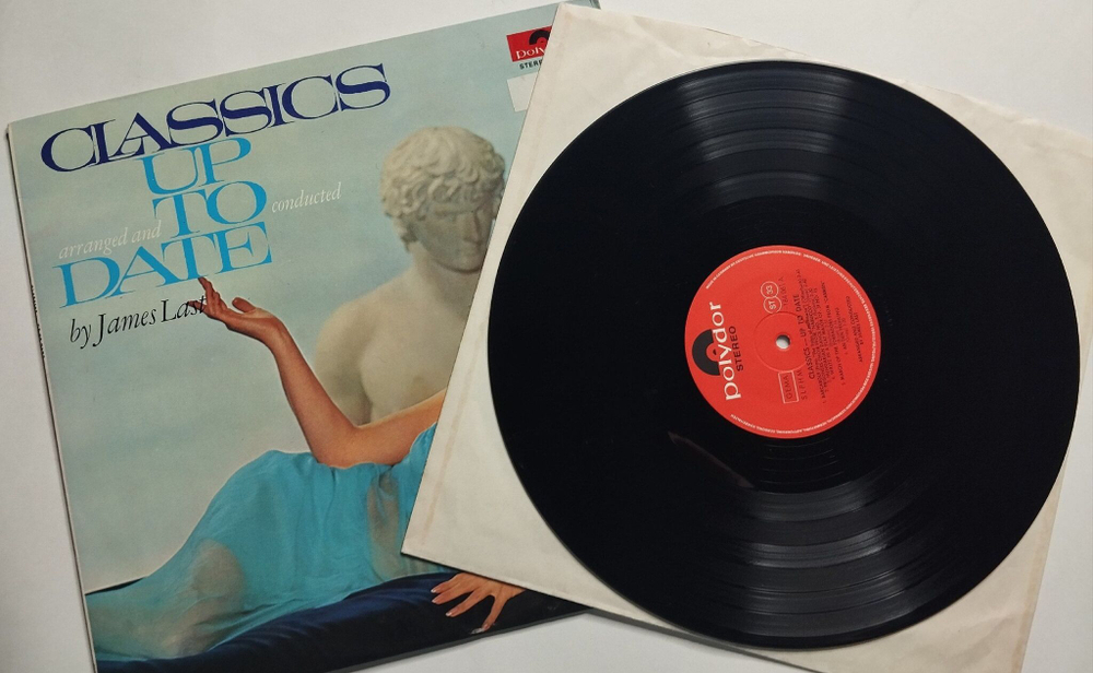 Винтажная виниловая пластинка LP James Last Classics Up To Date (Germany 1966)