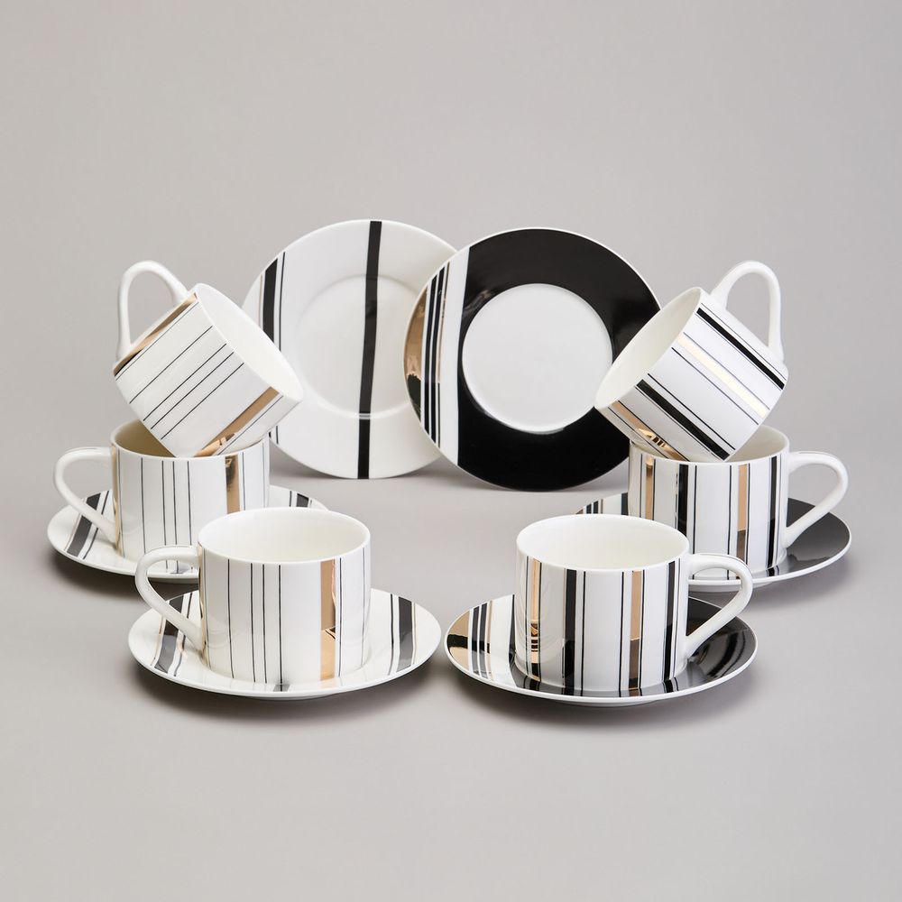 ЧАЙНЫЙ НАБОР LEFARD "TOP STYLE" НА 6 ПЕР. 12 ПР. 250 МЛ