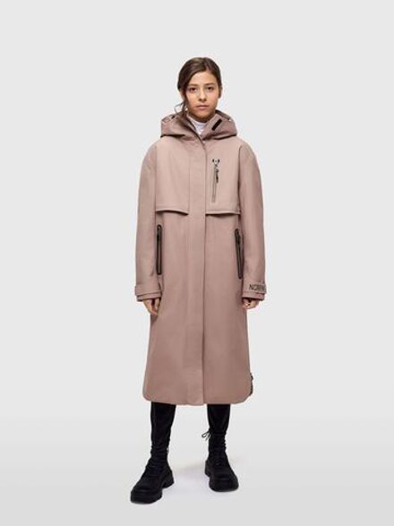 Плащ для девушки Kinerma тауп