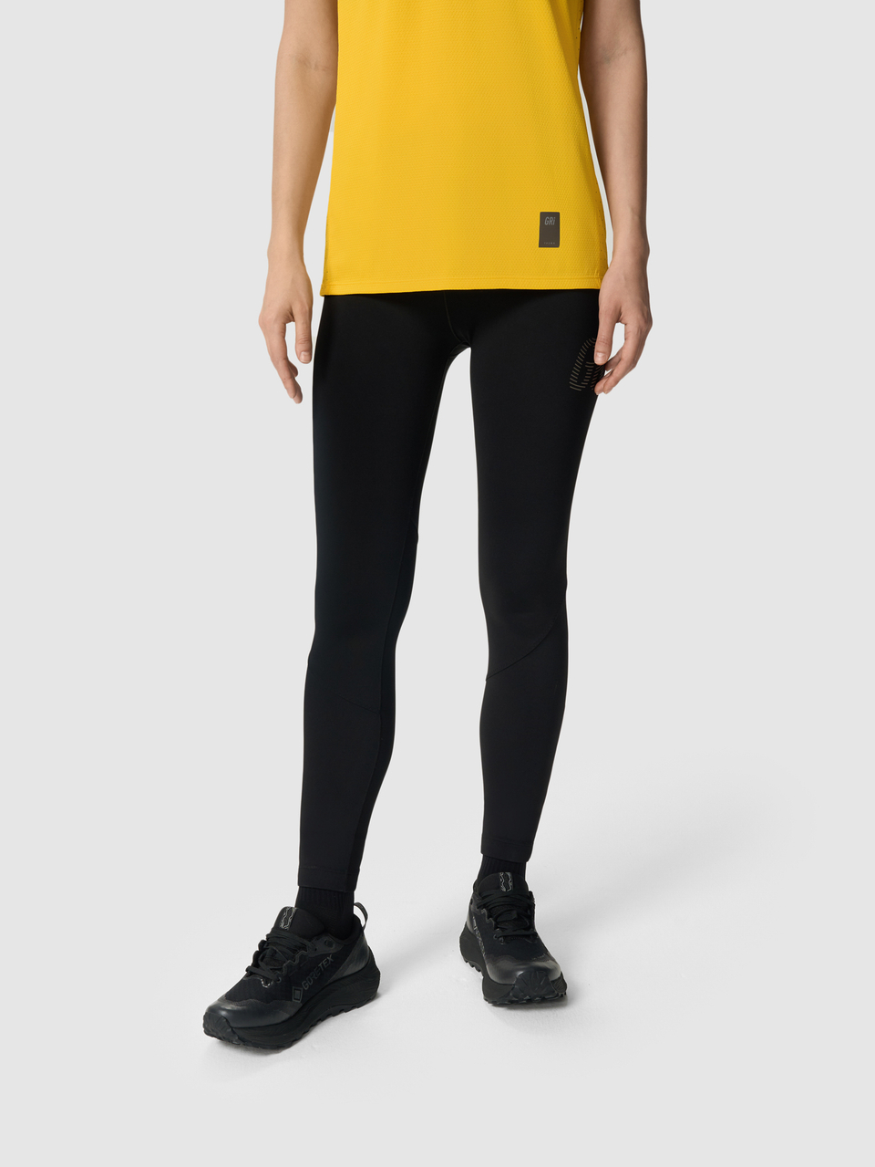 Лосины женские Трейл 3.0 чёрные