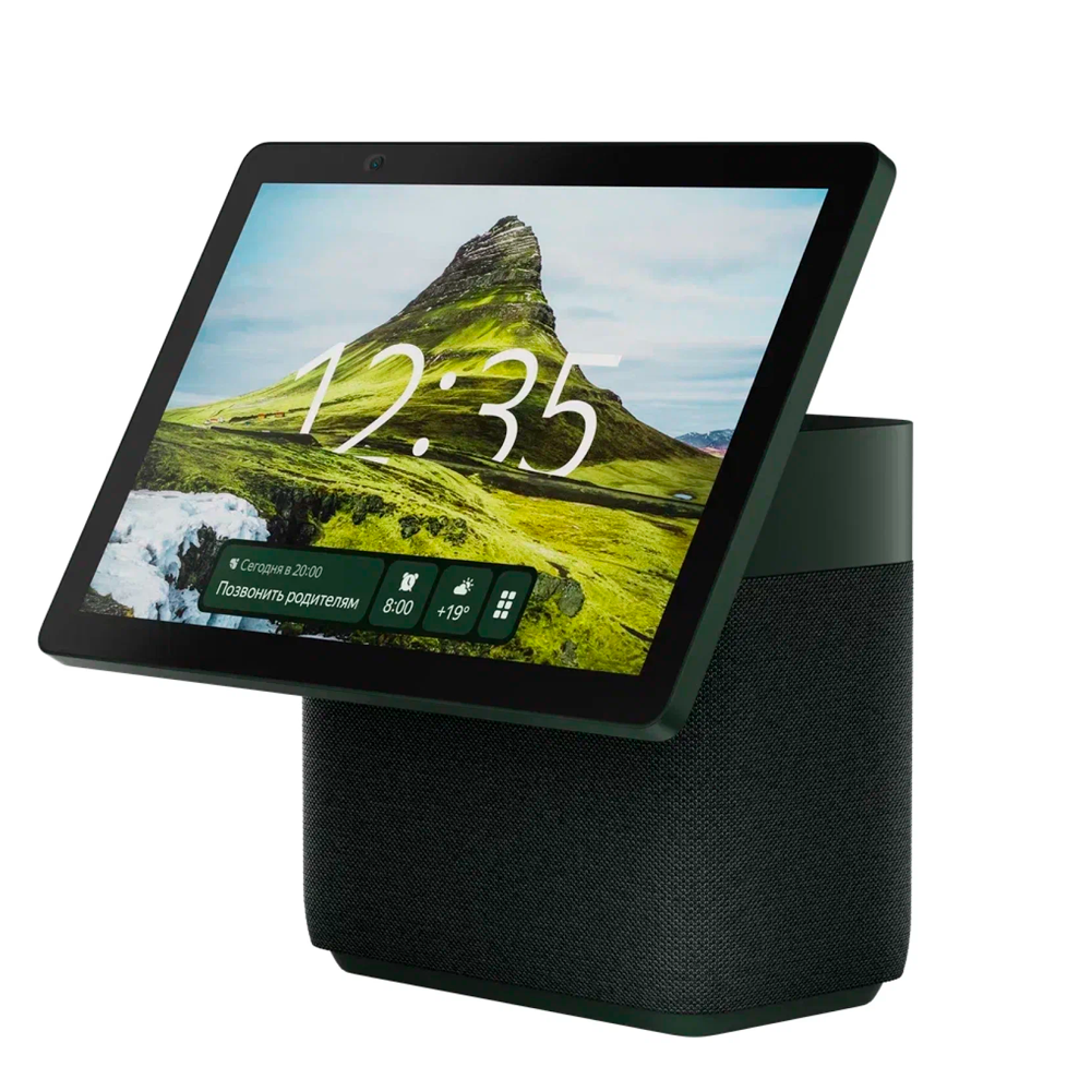 Умная колонка Яндекс Станция Дуо-Макс с Zigbee, Зеленый