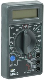 Мультиметр цифровой Universal M832 IEK TMD-2S-832