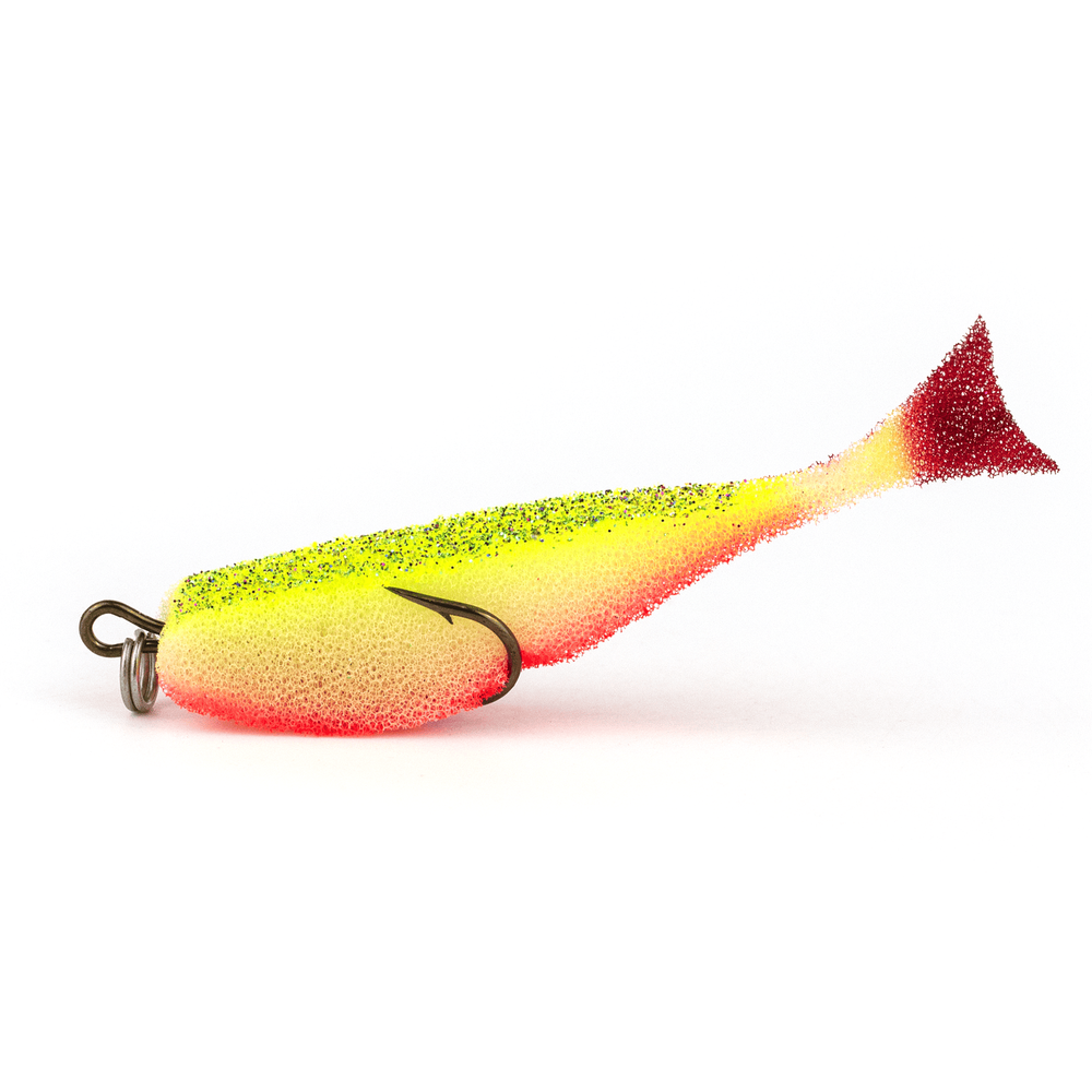 Поролоновая рыбка "Марка" мерцающая, 8см (15шт/уп)