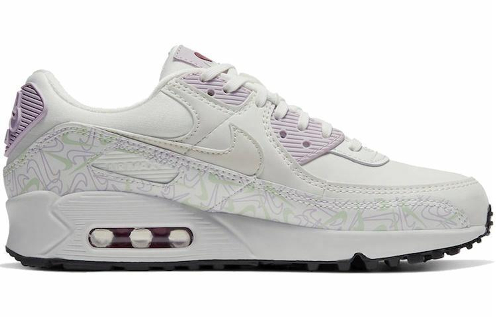 Кроссовки Nike Air Max 90 Valentines Day (Женская размерная сетка)