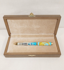 Ручка  с ручной росписью Палех "Мечеть"