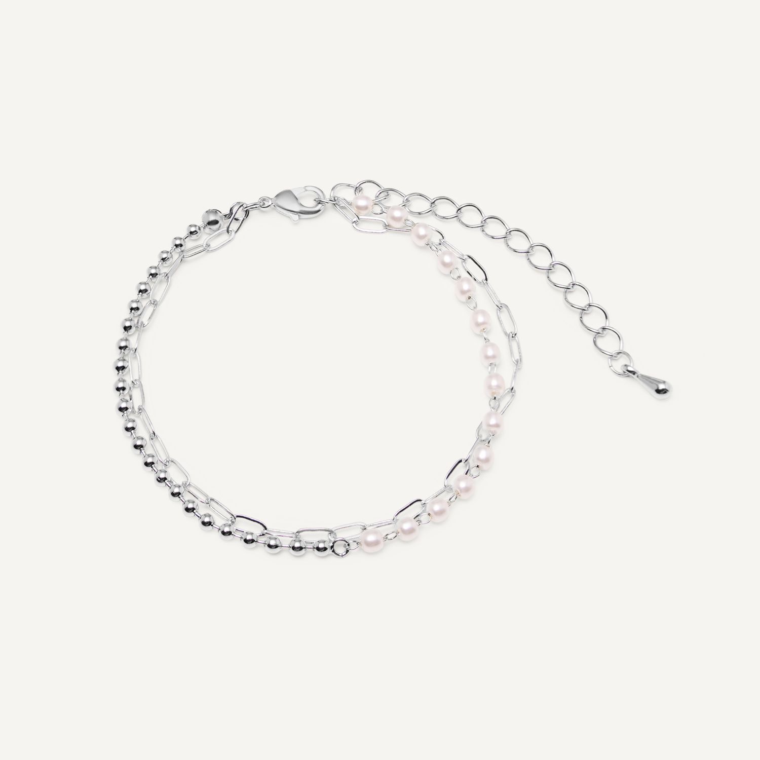 Браслет Pearly Seed Bracelet - Silver