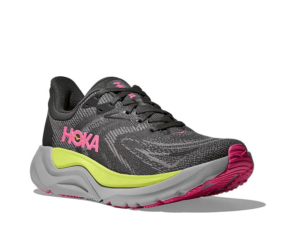 Кроссовки для бега женские Hoka Arahi 8 W Черно-Розовые
