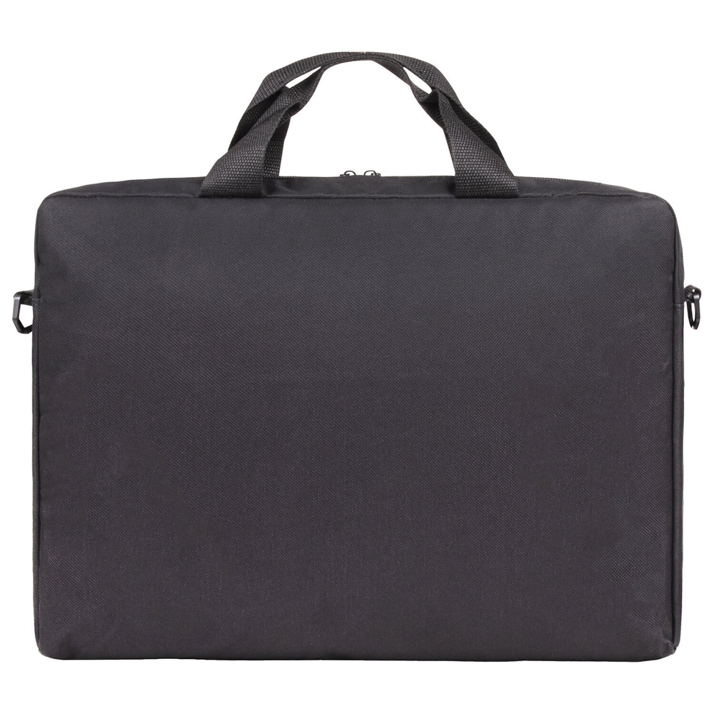 Сумка портфель BRAUBERG PRACTICAL с отделением для ноутбука 15 6" Blue line черная 29х40х7 см
