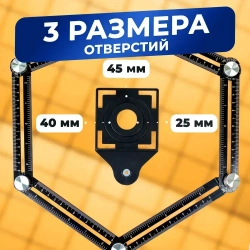 Линейка строительная для плитки, складная линейка шаблон плиточника