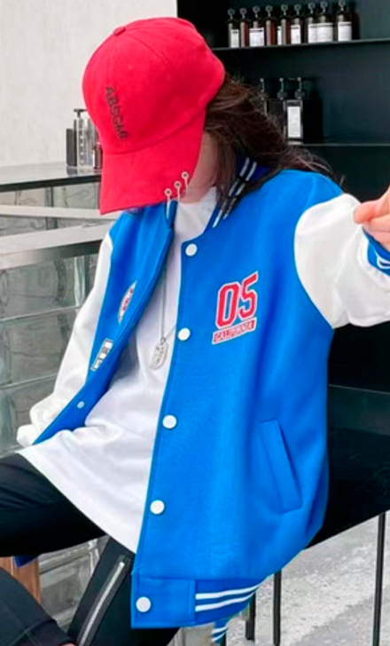 Бейсбольная куртка колледж 05 CALIFORNIA 4512