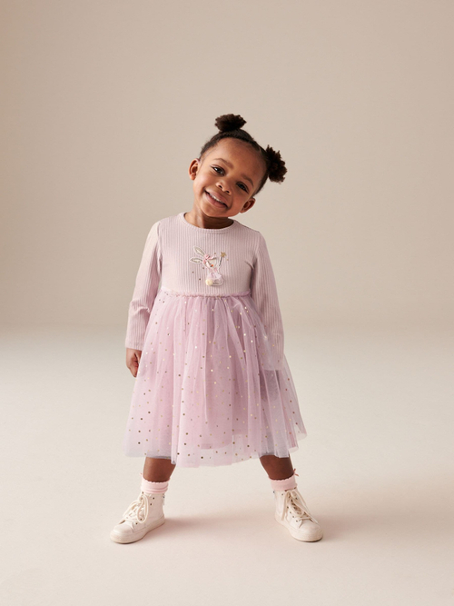 Платье для девочки Next 429-847, Розовый