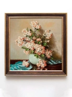 Картины на стену интерьерная на холсте 4 шт, 23*23 см