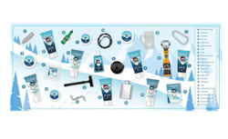 Мужской адвент-календарь 2025 - 24 Day Advent Calendar, эксклюзивные бьюти-сюрпризы для лица и тела, косметика для всех типов кожи