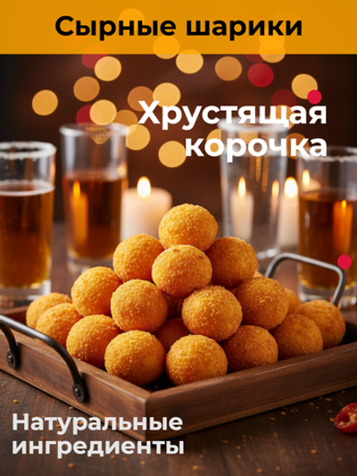 Шарики с сыром Моцарелла Оригинальные "Chizio" 1 кг