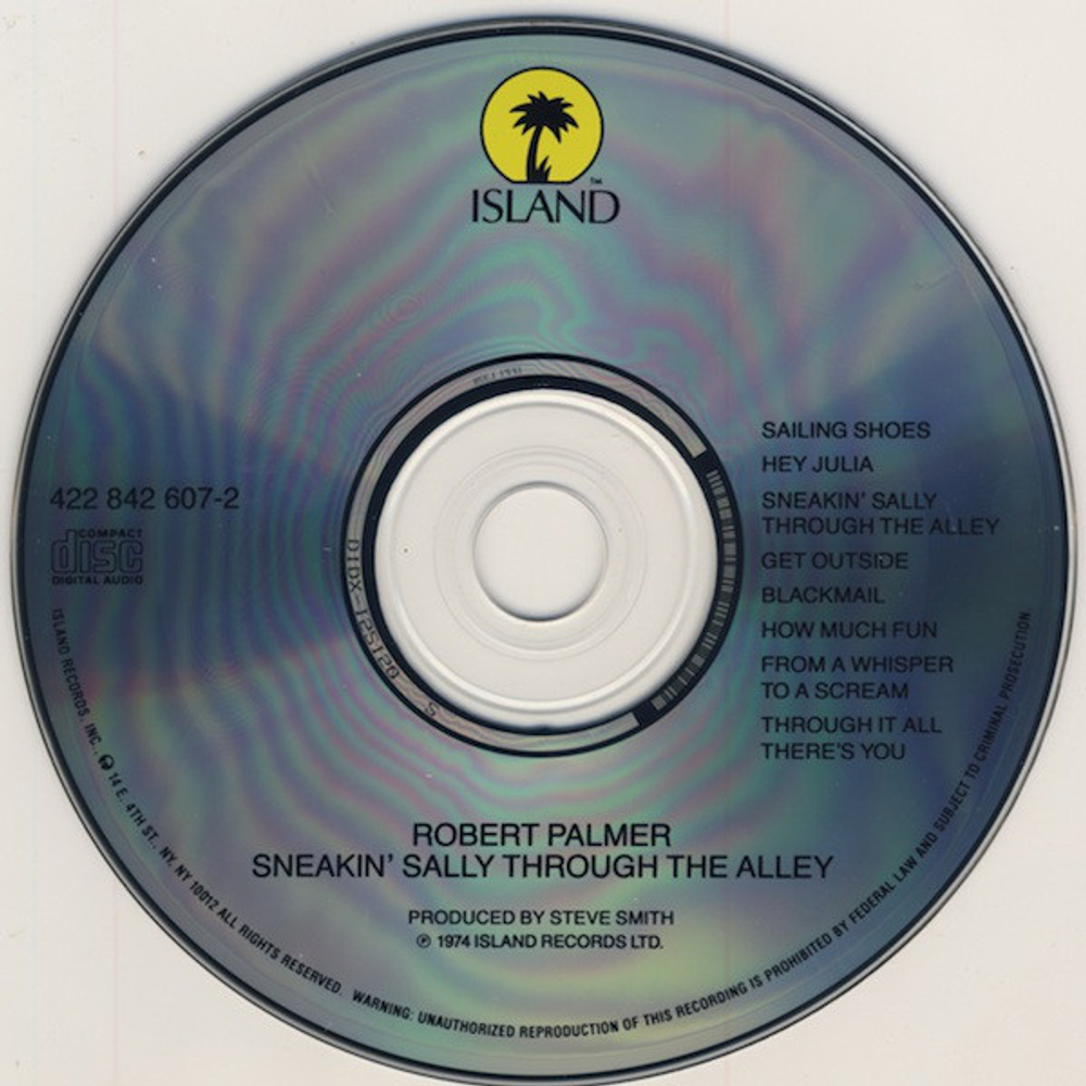 Robert Palmer / Sneakin' Sally Through The Alley (CD)