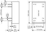Преобразователь DC-DC модульный TRACO POWER THL 3-2415WI