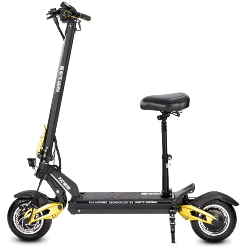 Электросамокат WHITE SIBERIA NERPA PRO 3600W Gold